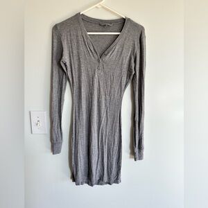 Skims Grey Lounge Nightgown Dress